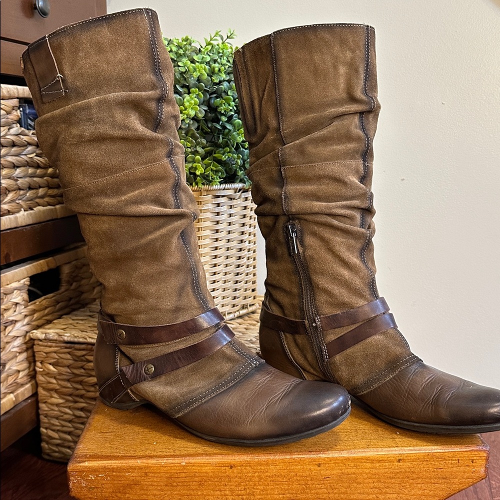 Pikolinos Brown Suede Women's Boots size 40 - Picture 8 of 13
